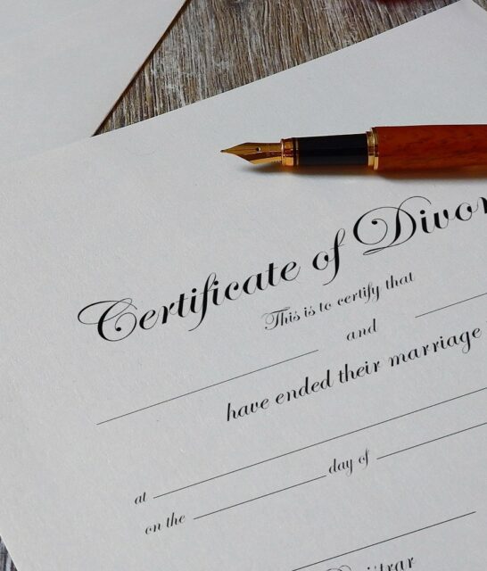 Certyfikat rozwodowy
