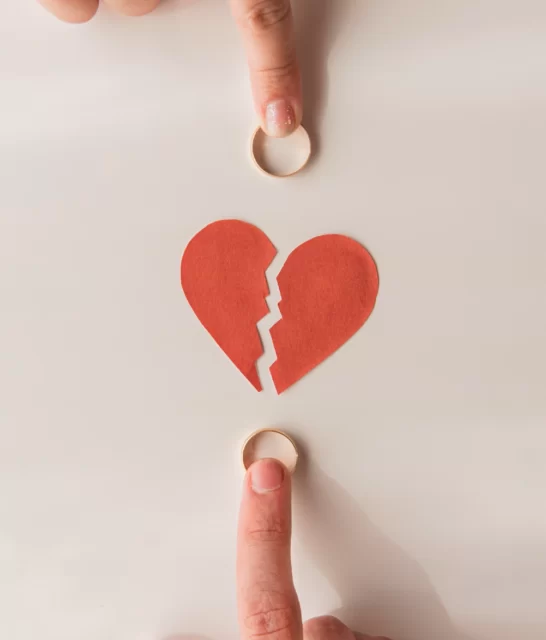 Złamane serce między obrączkami